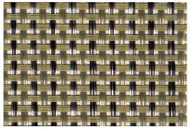 FOH XPM051GOV83 13" x 14" Basketweave Placemat - 12 / CS