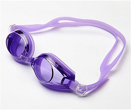 Junior Swimming Goggles for Kids and Early Teens, Soft and Comfortable, Mirrored Anti-Fog UV Protection - Best Junior Swim Goggles - Premium Quality yellow