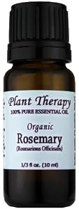 Organic Rosemary Essential Oil. 10 ml. 100% Pure, Undiluted, Therapeutic Grade.