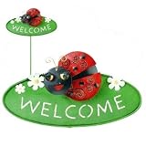 Welcome Sign Decorative Garden Stake - Ladybug by Regal Gift