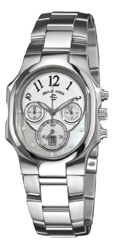 Philip Stein Women's 22-FMOP-SS Classic Chronograph Dial Watch