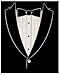 Tuxedo Tees The Classic Black Tie Tuxedo T Shirt (Black) #19 and Bewild Balloon