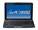 Asus 1001HA 10-inch Netbook (Intel Atom N270 1.6 GHz Processor, 1 GB RAM, 160 GB HDD, WLAN, Webcam, up to 4 hr Battery, Windows XP, Black)