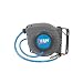 Wall Mounted Hose Reel Ferm, Ferm Retractable Compressor Hose Reel Wall Mounted