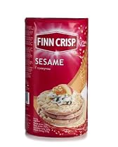 Finn Crisp Sesame Rounds, 8.8-Ounce Packages (Pack of 12)