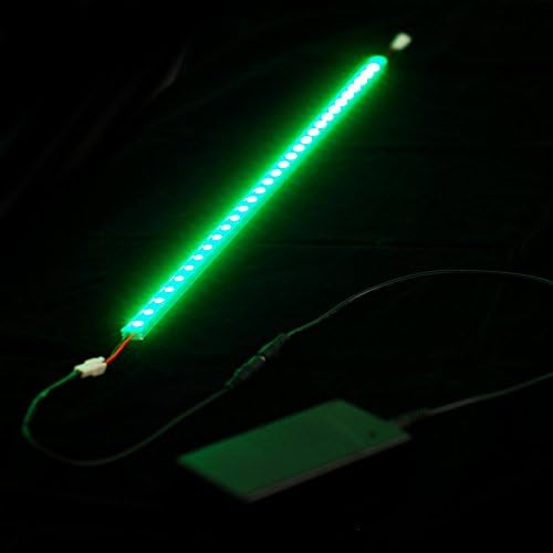 GALAXY LED High-Quality Rigid LED Strip (Green, 20") / IP67 Waterproof Dustproof- for Windows/Displays/Signs/Interior Lighting