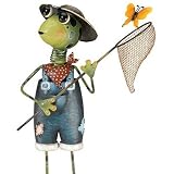 Frog Man Garden Statue