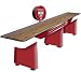 Indiana Hoosiers IU NCAA Shuffleboard 9ft Game Table