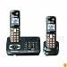 Panasonic Dect 6.0 Titanium Black Cordless Phone with Answering Machine (KX-TG6442T)