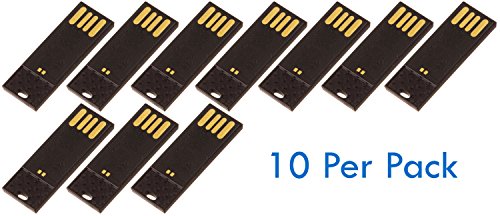 10/Pack 2GB Solidshell® Econ USB Flash Drive