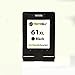 Remanufactured Ink Cartridge Replacement for HP 61XL 61 XL Twin Black Pack (2pcs Black) - Ink Level Detected CH561WN CH563WN High Capacity