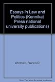 Essays in law and politics
