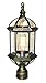 Trans Globe Lighting 4186 BG Outdoor Wentworth 19.75" Postmount Lantern, Black Gold