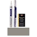 1 2 Oz. Dark Gray Metallic (Bumper) Paint Pen Kit for 2006 Kia Sportage (9T) by PaintScratch Automotive Touch Up Paint