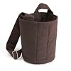 3-Tier Cotton Carrier Bag Plum Brown - 1 - Bag