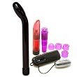 Doc Johnson Harmony Divine Black Pearl Slim G-Spot Vibrator Adult Sex Toy Kit