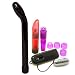 Doc Johnson Harmony Divine Black Pearl Slim G-Spot Vibrator Adult Sex Toy Kit
