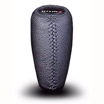 Nissan NISMO Grey Leather Manual Shift Knob