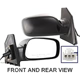 TOYOTA COROLLA 03-08 SIDE MIRROR RIGHT PASSENGER, POWER, CE MODEL, KOOL-VUE