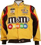 Kyle Busch #18 M&Ms Brown Youth Cotton Twill Jacket
