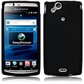 SONY ERICSSON XPERIA ARC-X12 / XPERIA ARC S SKIN CASE / COVER / GEL - BLACK PART OF THE QUBITS ACCESSORIES RANGE