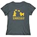 T-Shirt Womens Dark Silver NO ONE UNDERSTANDS ME LIKE MY Tibetan Spaniel Dogs