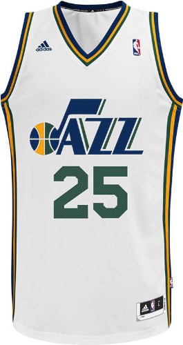 NBA Utah Jazz Al Jefferson Youth 8-20 Swingman Home Jersey