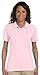 Jerzees 437W Ladies 50-50 Jersey Golf Shirt44; Classic Pink - Medium