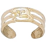 LogoArt Dale Earnhardt 10K Number Toe Ring