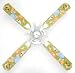 Jungle Animal Ceiling Fan - 52 Inch