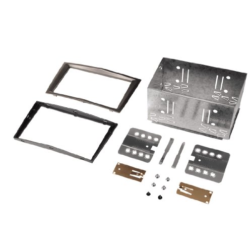 Doppel-DIN-Radio-Einbaukit für Opel Charcoal Metallic