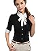 Women Summer Casual Tops Slim Short Sleeve Shirt Work Wear Office Blouse