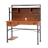 Review Studio RTA  / Antigua Computer Desk with Hutch - Colonial Maple