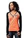 Harley-Davidson Womens Biker Zone H-D B&S Orange Henley