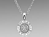 BVLGARI ブルガリ ネックレス NW BGB PAVE パヴェ ホワイトゴールド ペンダント CL188202 ダイヤモンド ブルガリ ネックレス