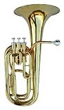 NEW BRASS B Flat BARITONE Horn W/CASE