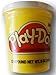 Play Doh Set of Two Single Cans - Black and White