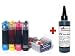 PrintPayLess® Brand CISS for Epson 68 Epson 69 Ink (non-OEM) : Epson Stylus CX9400, CX9400F, CX9475F, NX200, NX215, NX300, NX 305, NX400, NX415, NX510, NX515 Continuous Ink Supply System, + 1 bottle of PrintPayLess® Brand Black Color UV Resistant Ink (100ml)