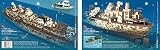 New Art to Media Underwater Waterproof 3D Dive Site Map - Vandenberg Stern in Key West - Florida