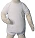 Apparel : Cotton Knit Christening Onesie with Embroidered Cross