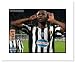 Patrick Vieira Juventus Double Matted 8x10 Photograph Goal Celebration