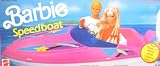 Barbie SPEEDBOAT - Boat Really Floats in Water! (1990 Arco Toys, Mattel)