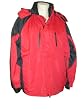 Mens Pulse 3-in-1 Systems Coat Ski Jacket Parka, Performance Technical Snowboard , Regular and Extended Big Sizes, S-xl and Big 2X-4X Black or Red