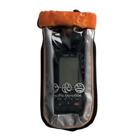 Pacific Outdoor Equipment G-Pouch Water Resistant Padded Electronics Pouch (Orange)