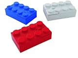 Red Lego Brick Shaped Computer/laptop USB Wired Optical Mouse