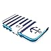 Galaxy S3 Case, M-Zebra Printed Series Light Color Design PU Leather Stand Wallet Type Magnet Design Flip Case Cover For Samsung Galaxy S3 i9300, with Screen Protectors+Stylus+Cleaning Cloth (Anchor 1)