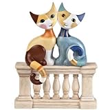 Rosina Wachtmeister Porcelain Cats Figurine - Adina & Rocco