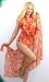 Assorted Long Print Pareo Cover-up - Wrap in unlimited ways