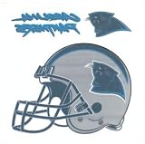 Carolina Panthers 5" x 5" Reusable Static Window Cling