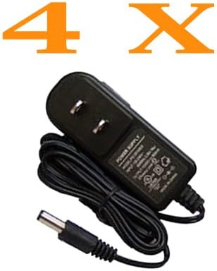 Orange Sources 4Pcs CCTV Camera Power Switch Supply Charger DC 12V 800mA Adapter Security